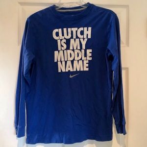 Boys Nike long sleeve T. XL